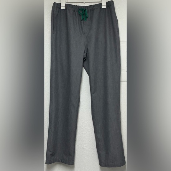 Figs Other - Figs pisco basic scrub pants with Green Waistband and Relaxed Fit PO#2852